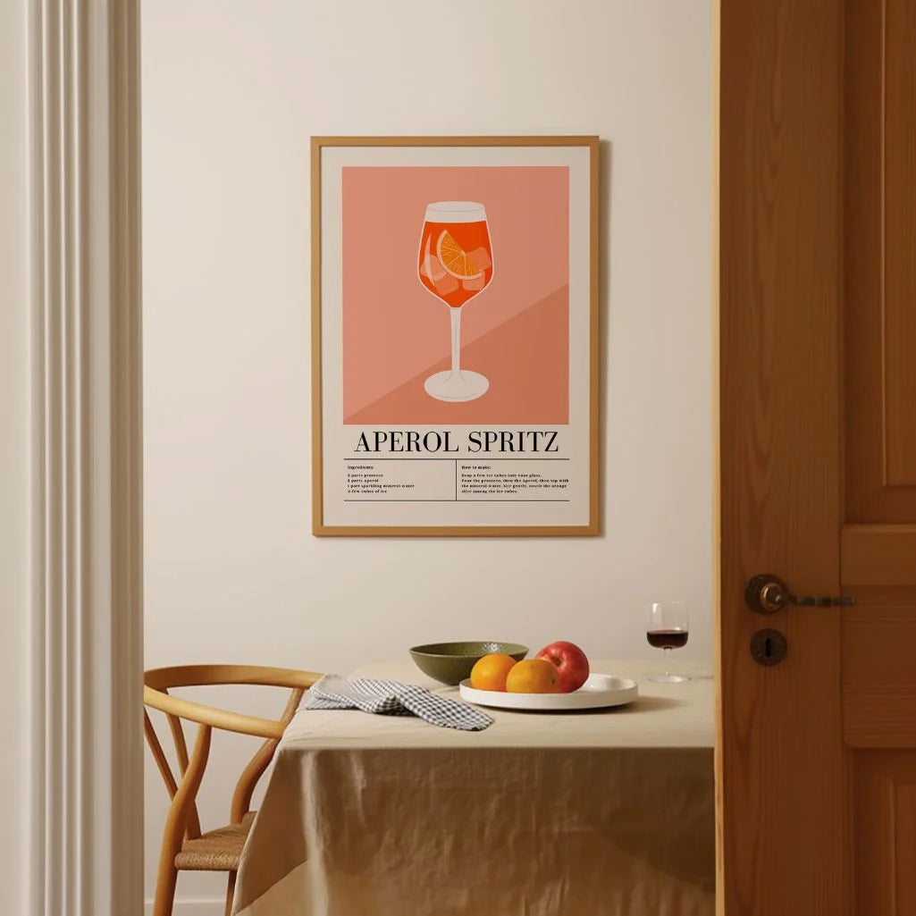 Aperol Spritz Graphic Poster