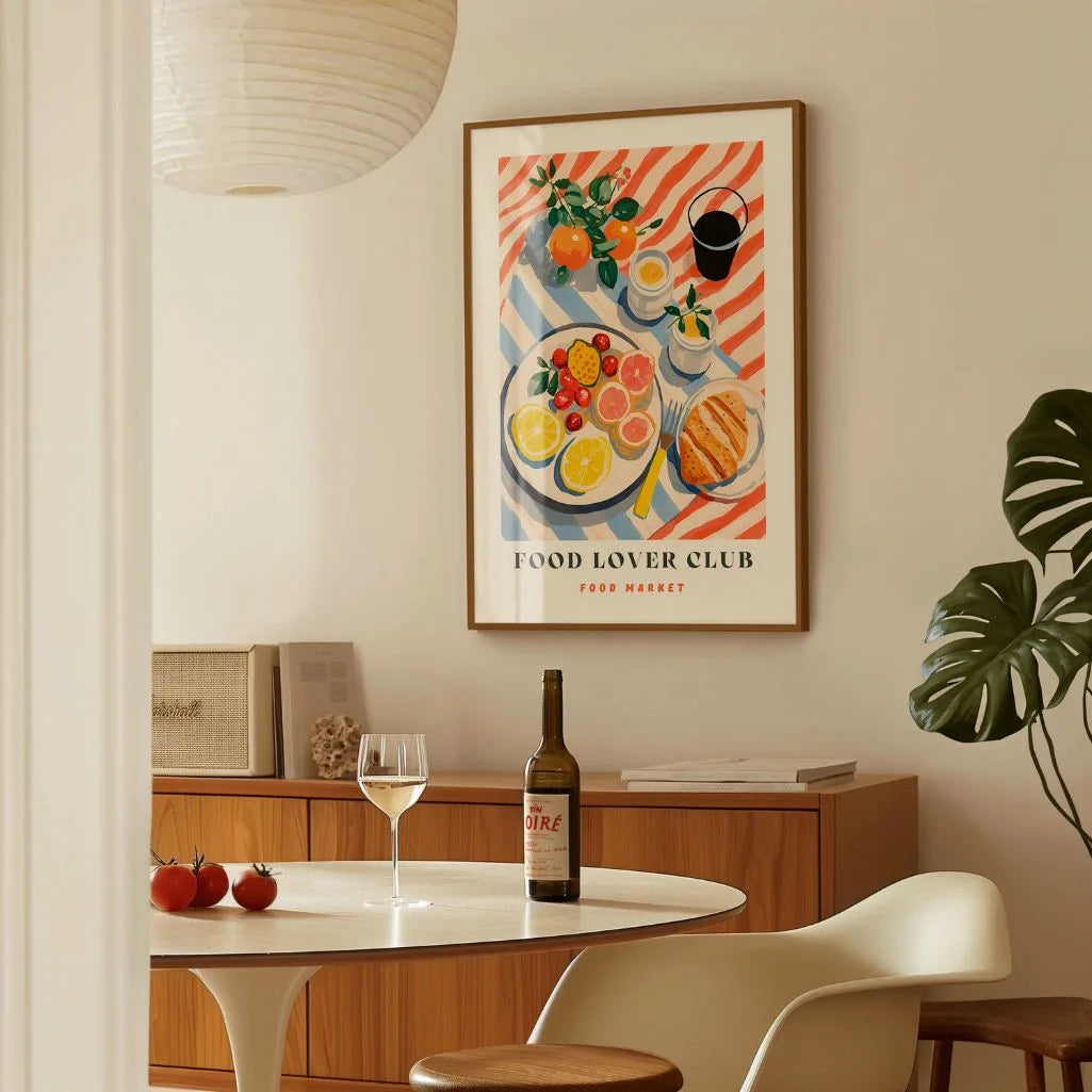 Picnic Breakfast Poster