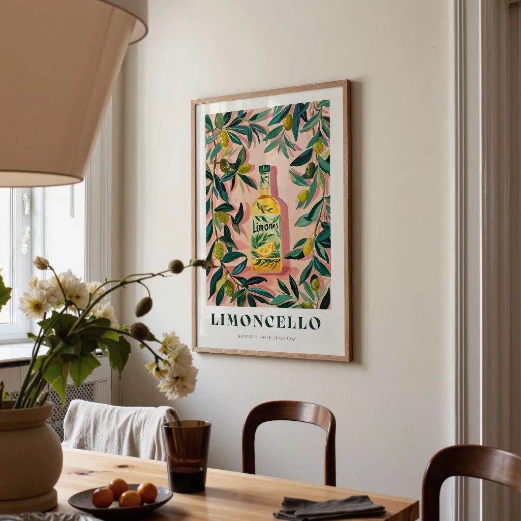 Affiche Illustration Limoncello