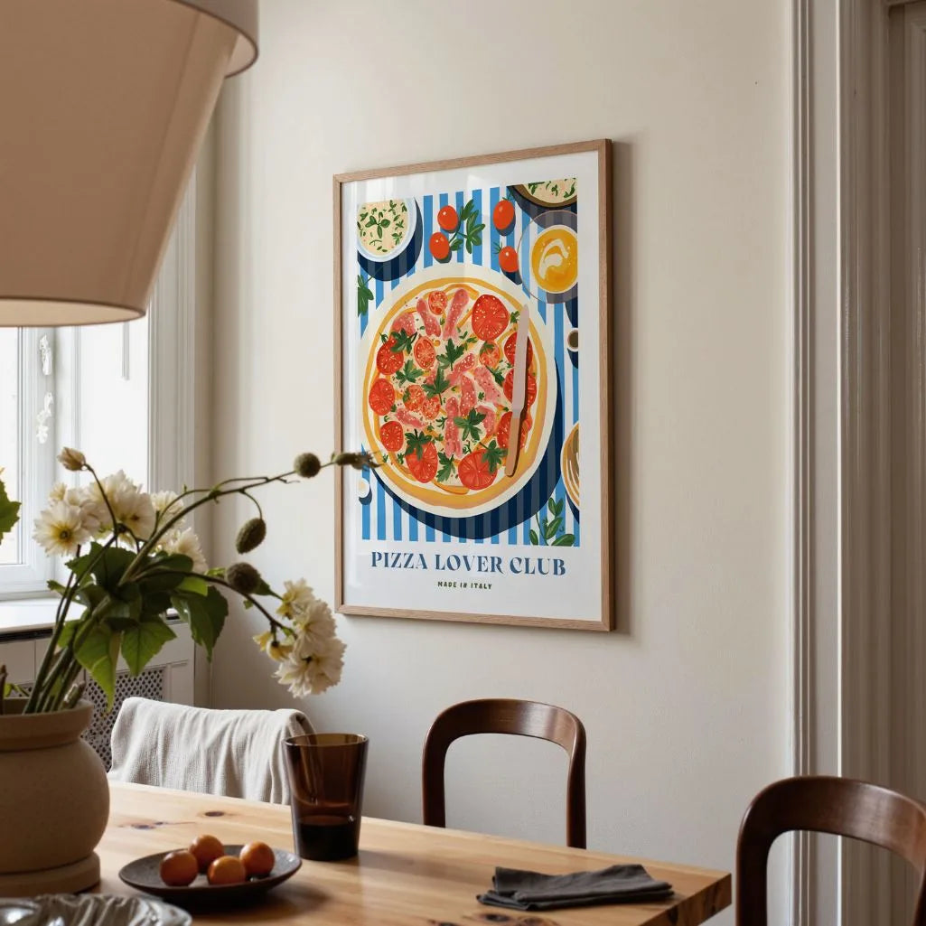 Tomato Pizza Poster