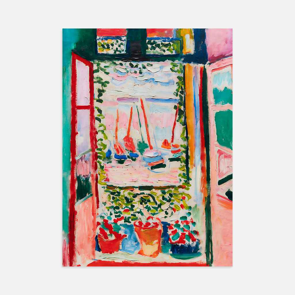 Henri Matisse Open Window Poster