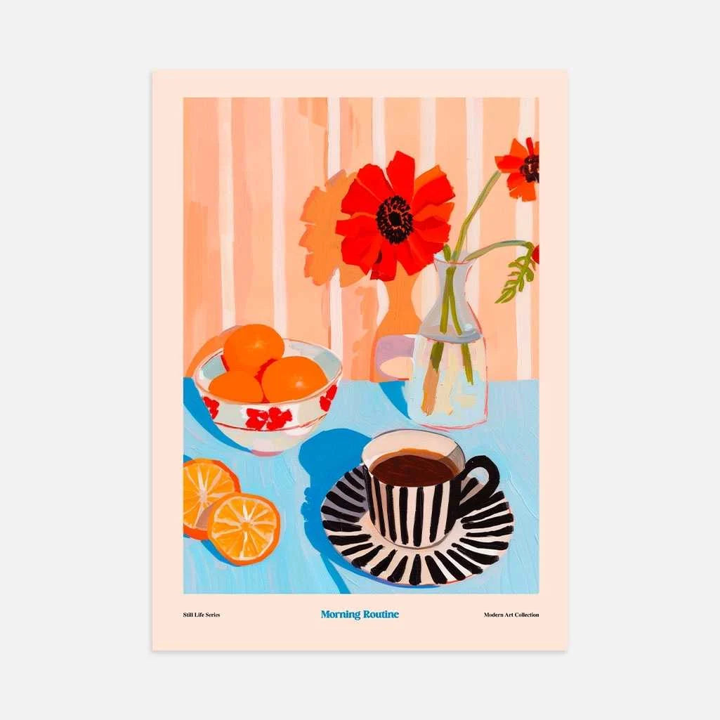 Morning Routine Poster