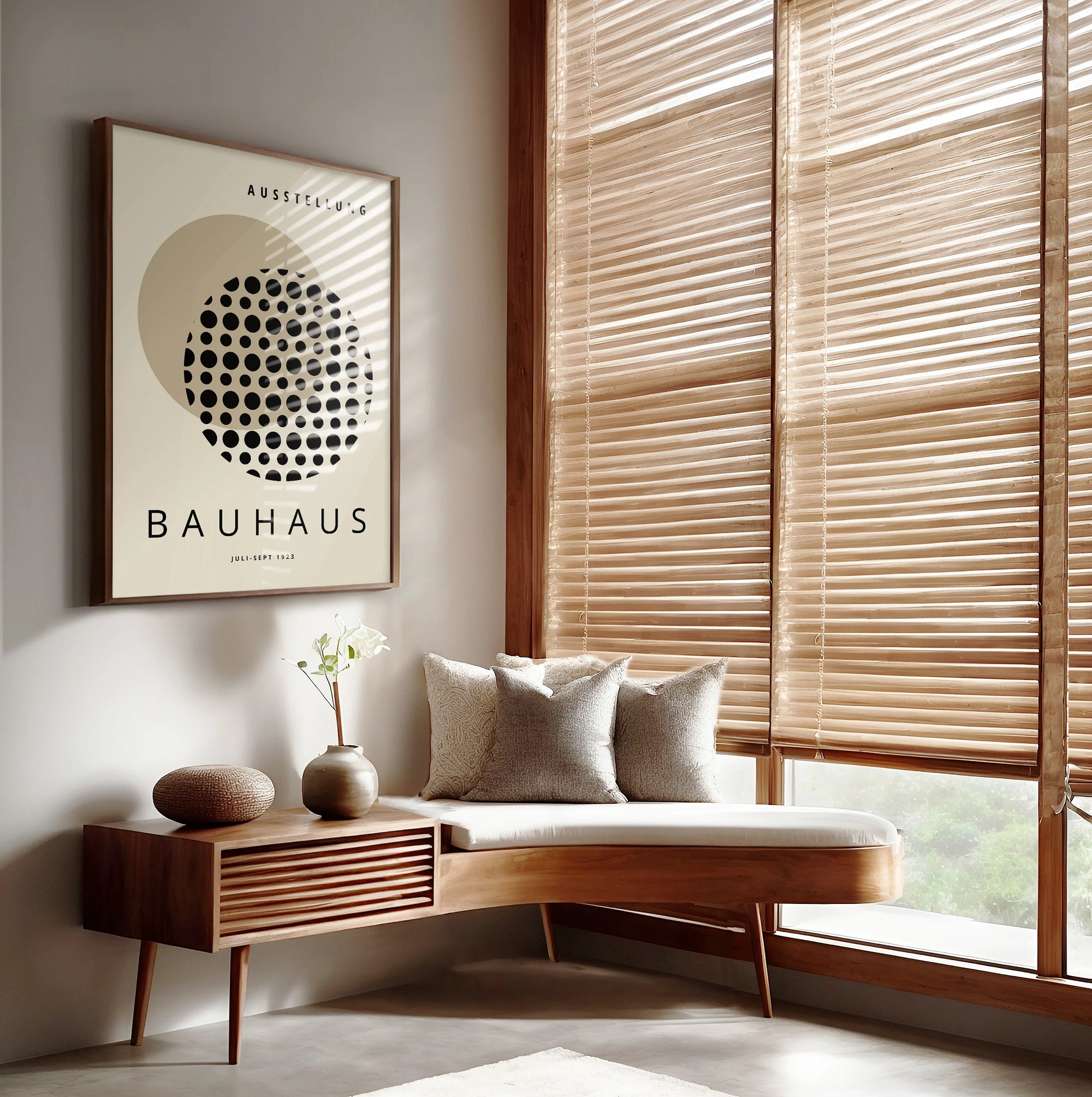 Affiche Bauhaus Réflexion