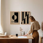 bauhaus geometric poster detail