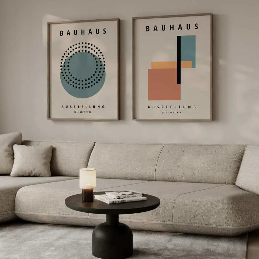 Set de 2 Affiches Bauhaus