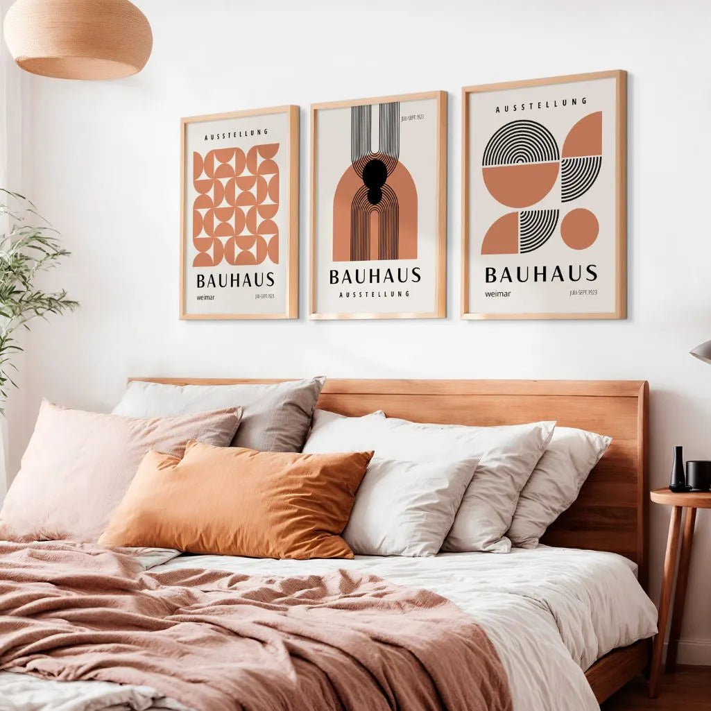 Set de 3 Affiches Bauhaus
