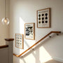 bauhaus silence poster set black beige living room gallery wall minimal