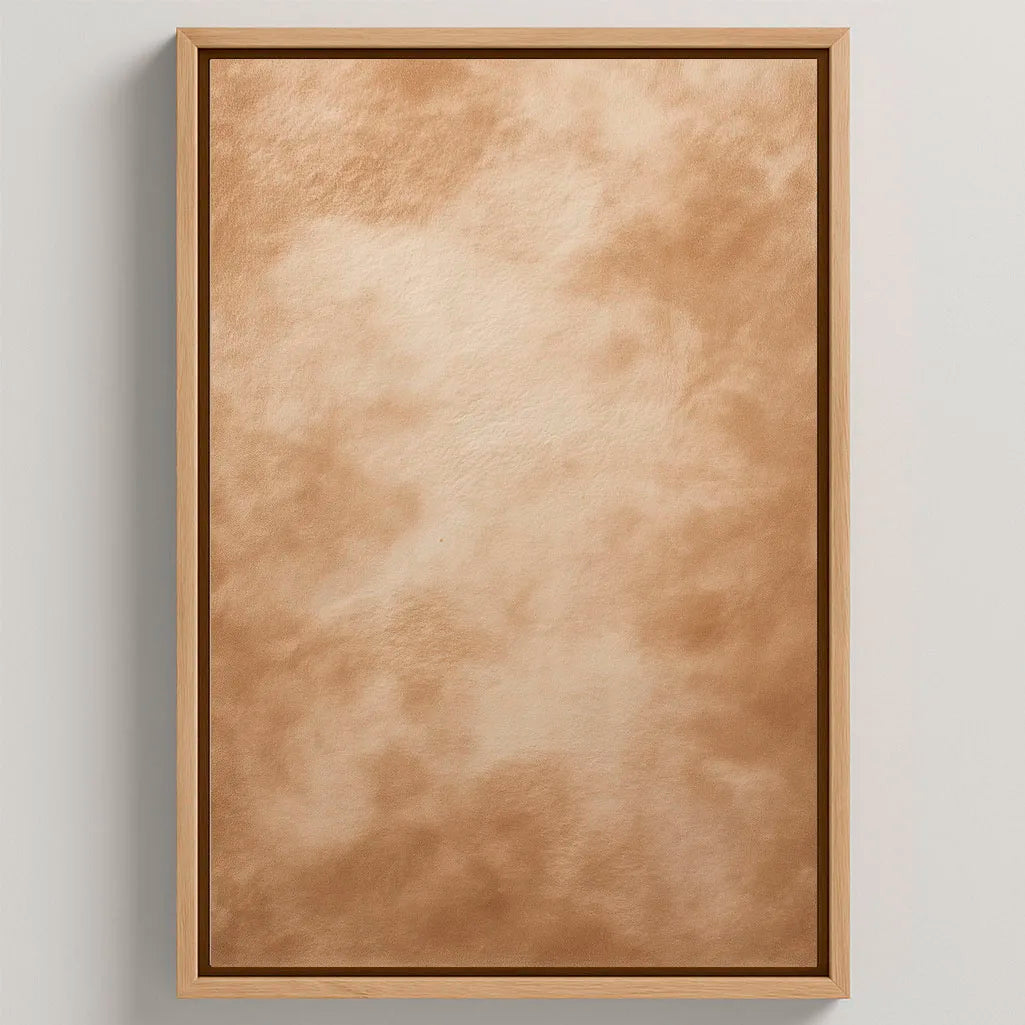 Toile encadrée – Touche de sable