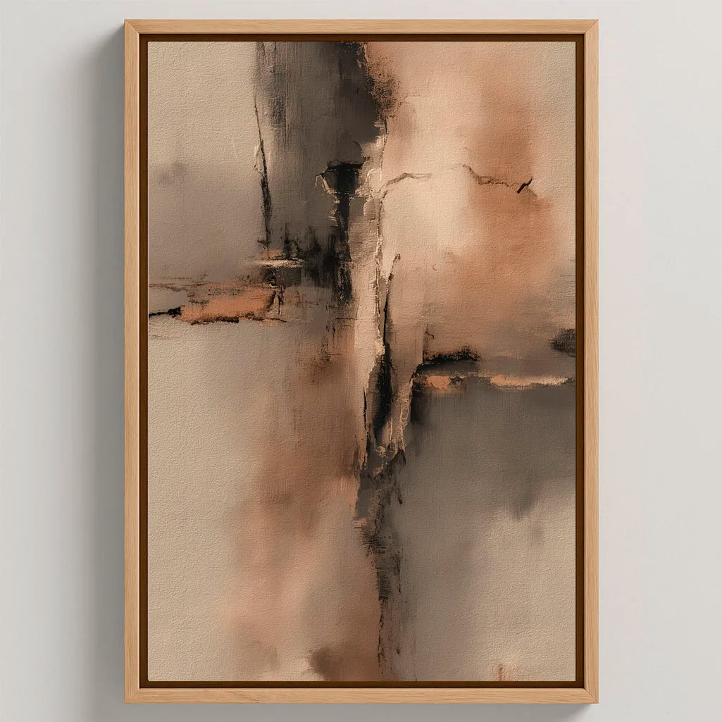 Framed Canvas Print Touch of Nature