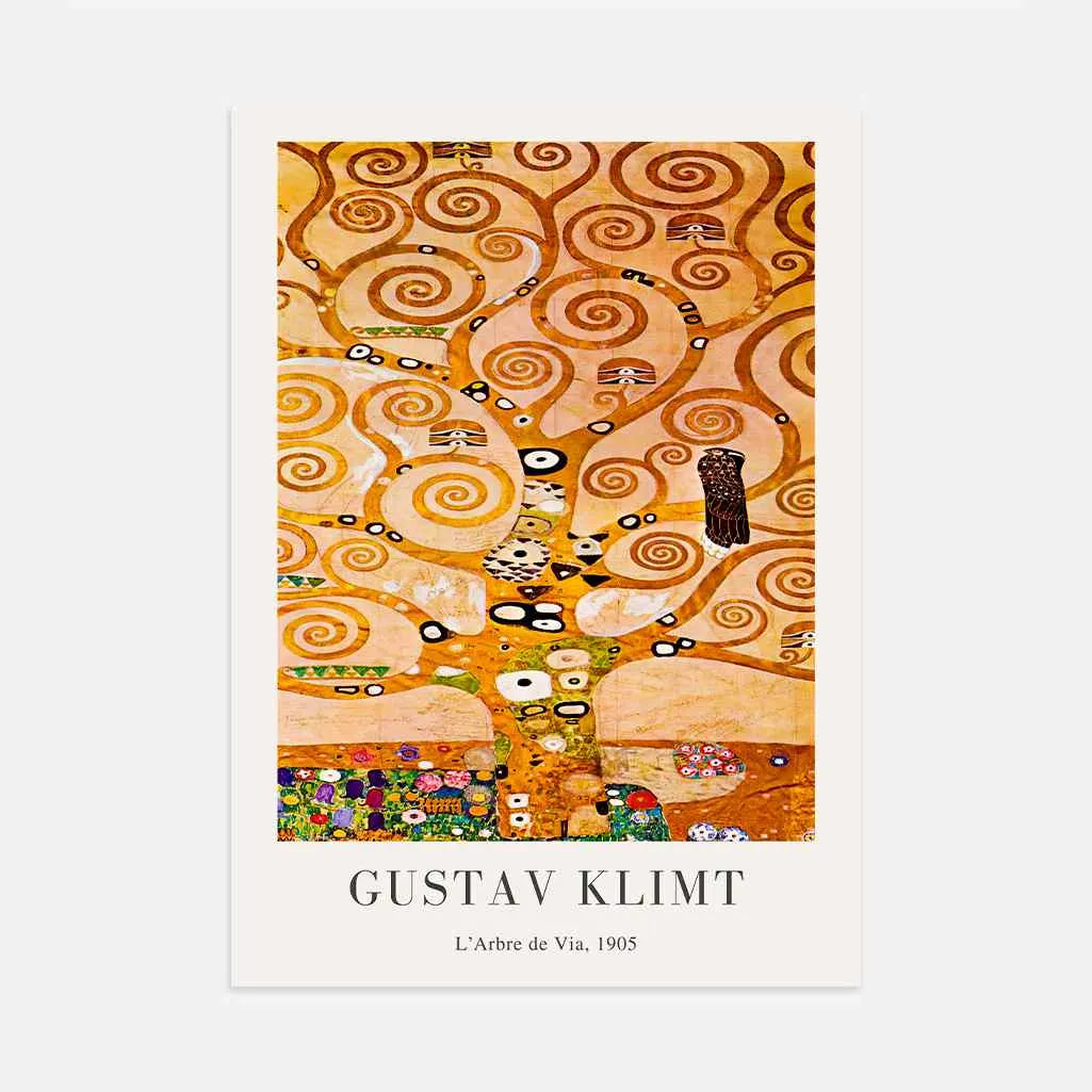 Gustav Klimt The Tree of Life Poster