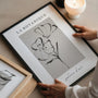 la botanique flower poster bedroom minimalist wall art