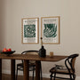 matisse green botanical poster set bedroom decor