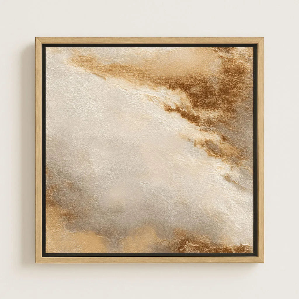 Toile encadrée – Souffle de sable
