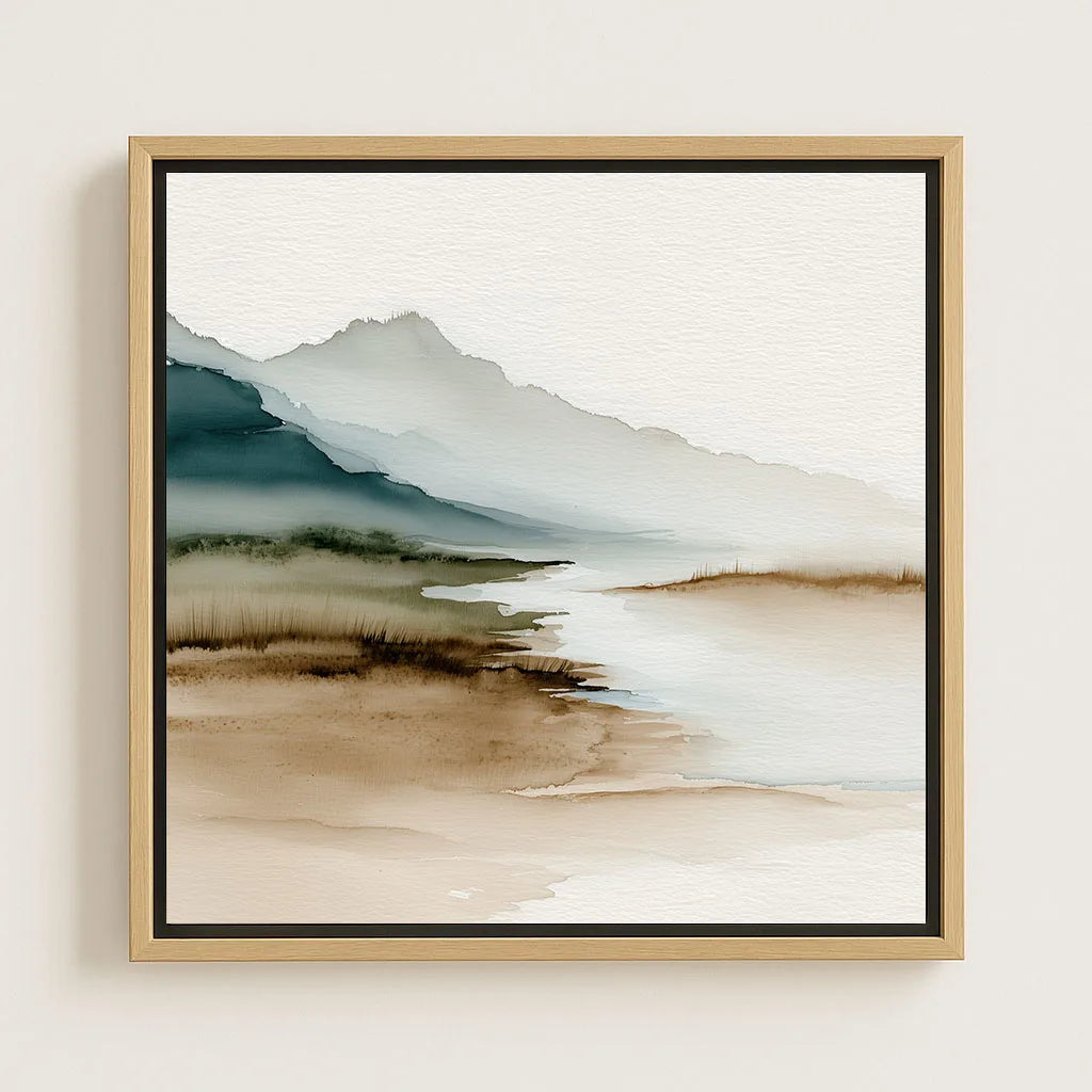 Toile encadrée – Souffle de la nature