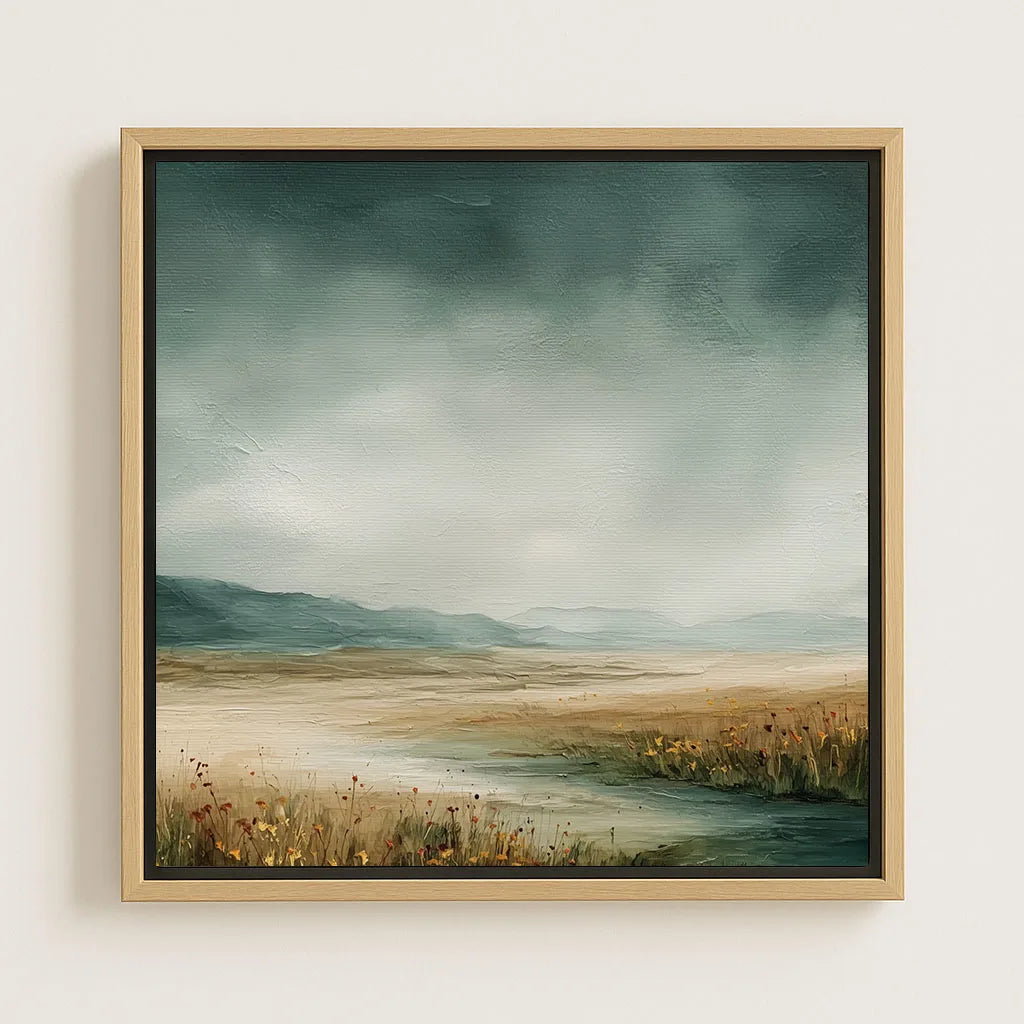 Toile encadrée – Avant la tempête