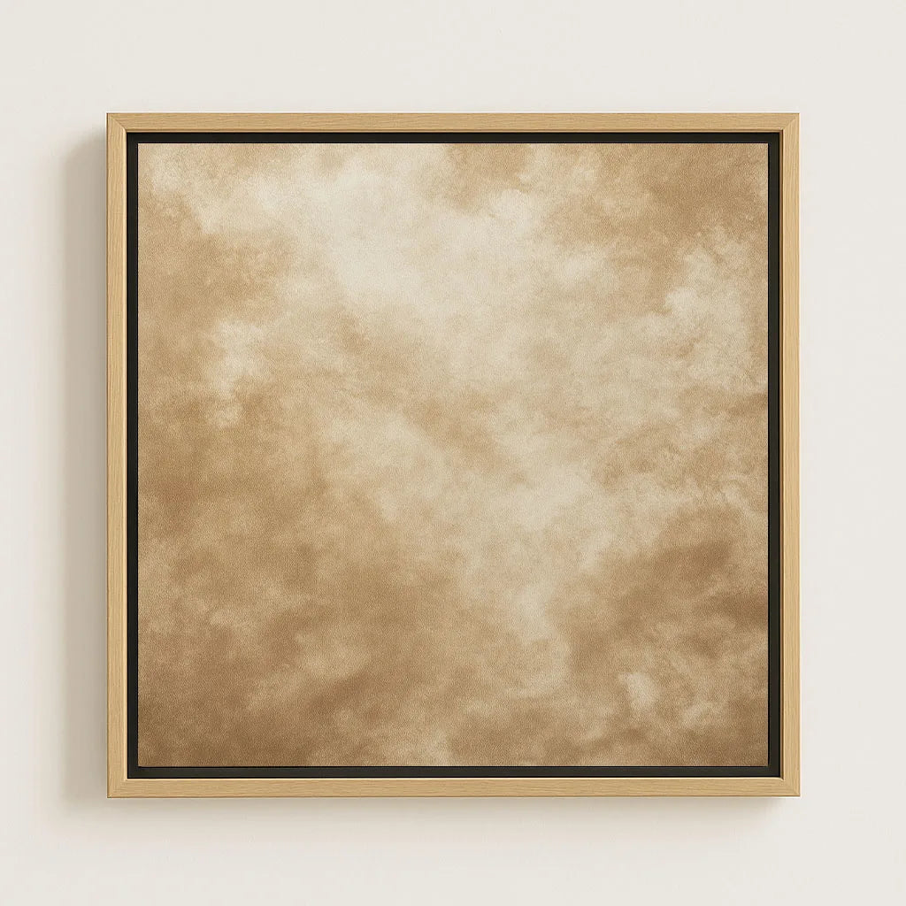 Toile encadrée – Silence du désert