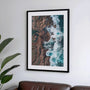 ocean wave poster gallery wall coastal decor