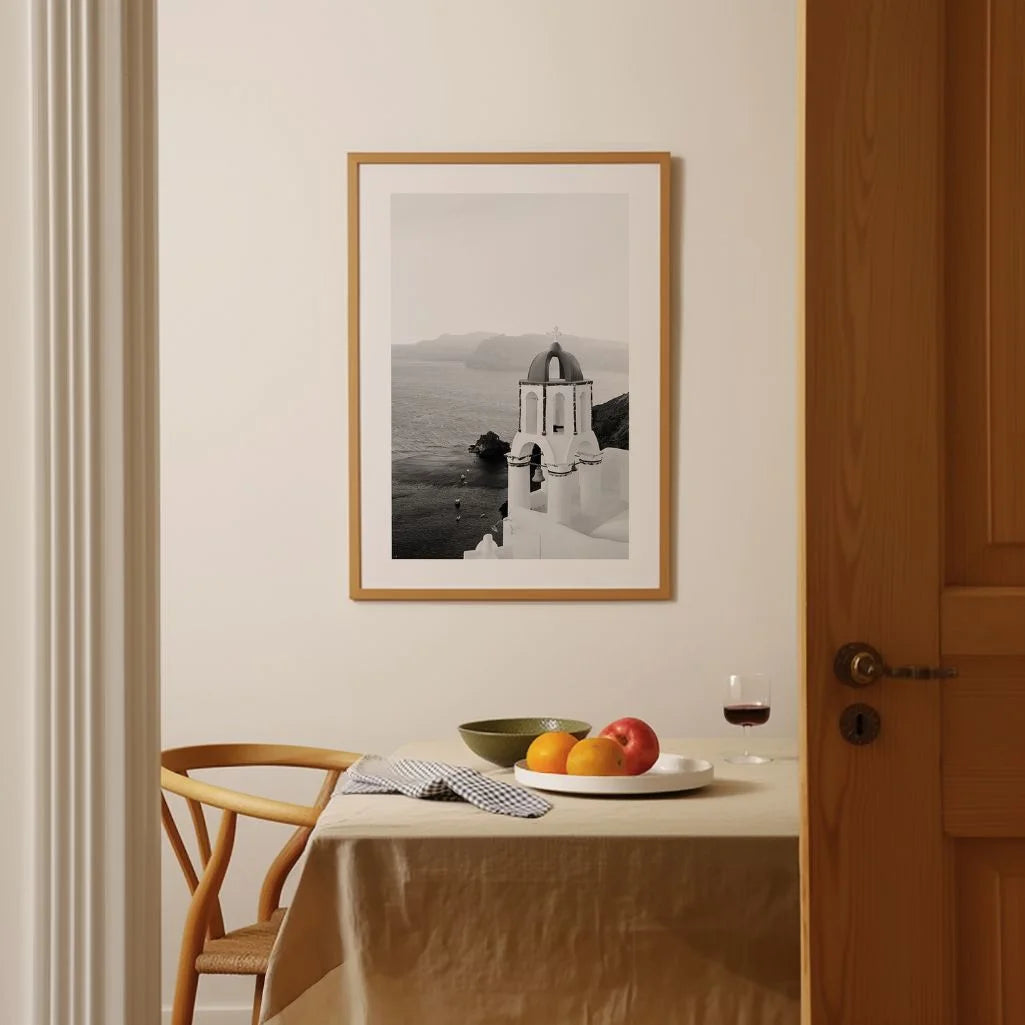 santorini poster gallery wall decor