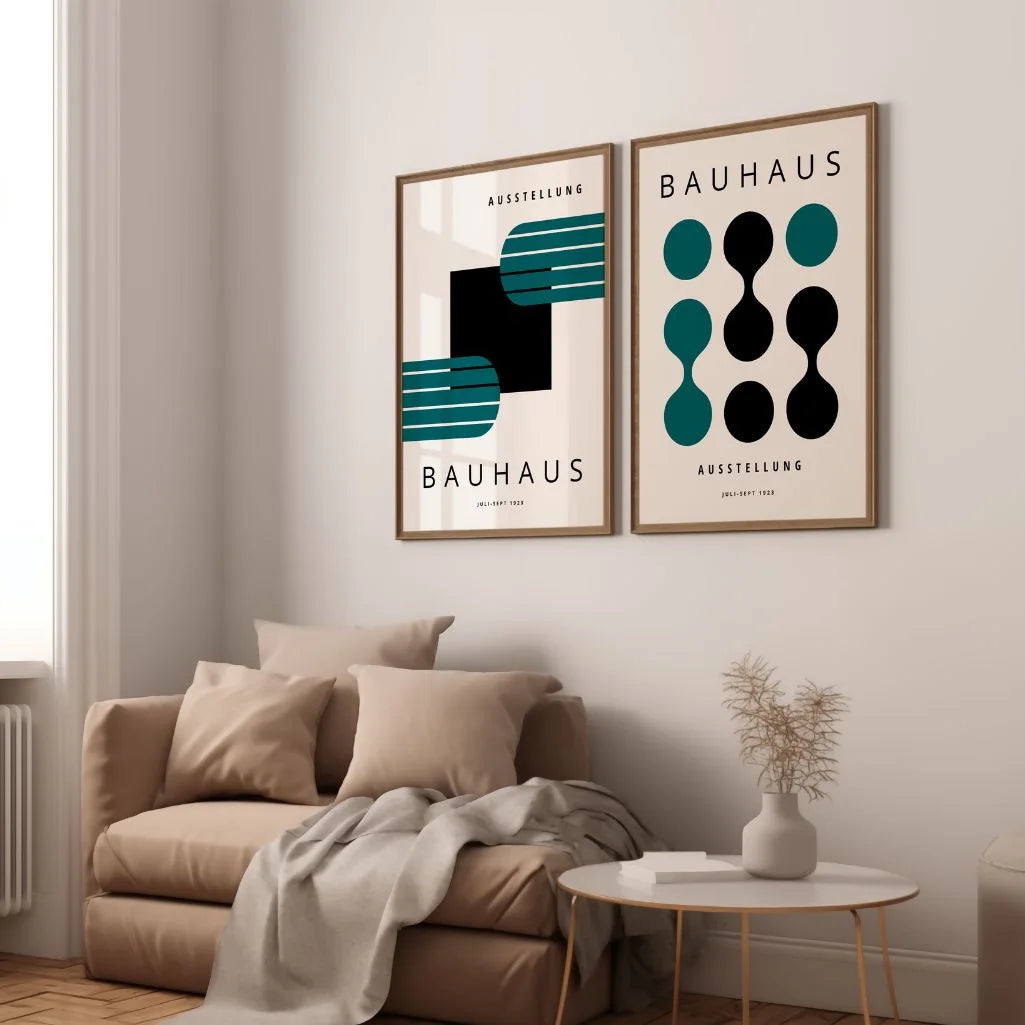 Sets de 2 Affiches pour Chaque Intérieur