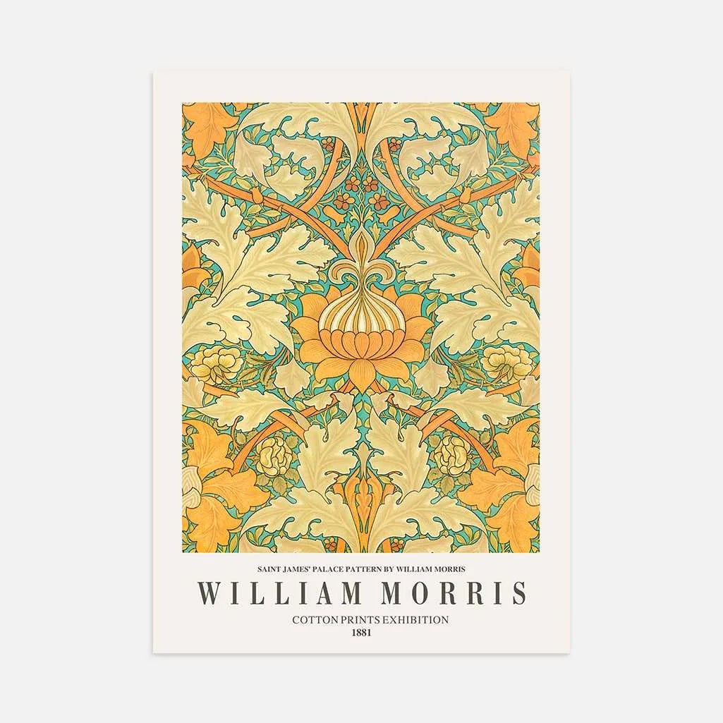 William Morris Saint James Palace Poster
